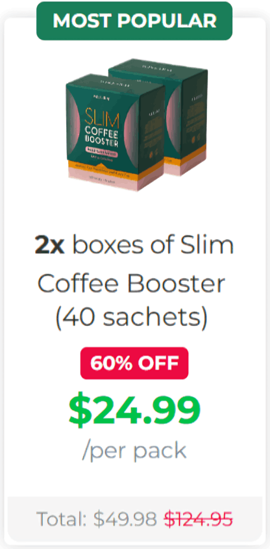 Wellaray Slim Coffee Booster offer price